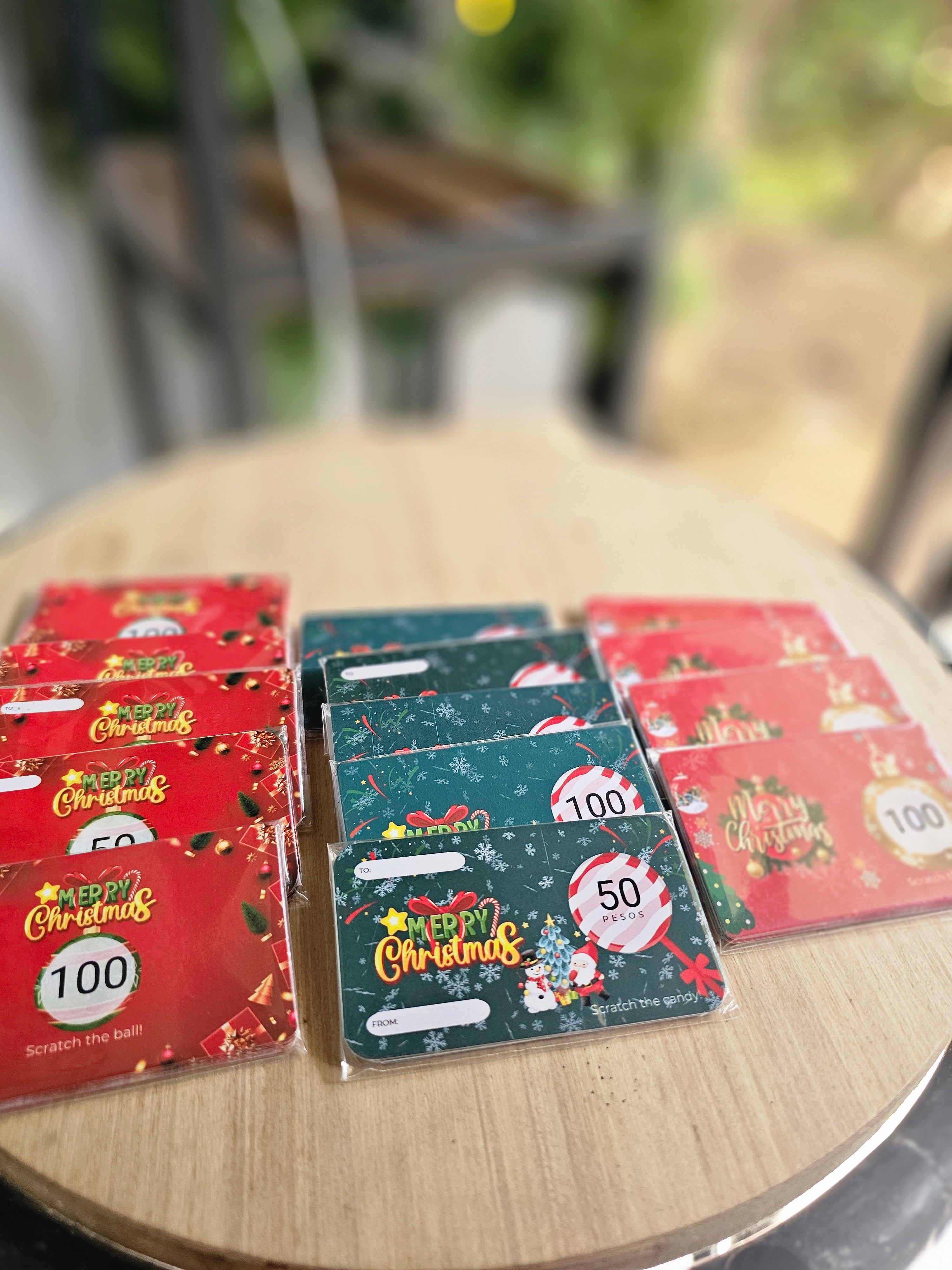 Christmas Scratch Card