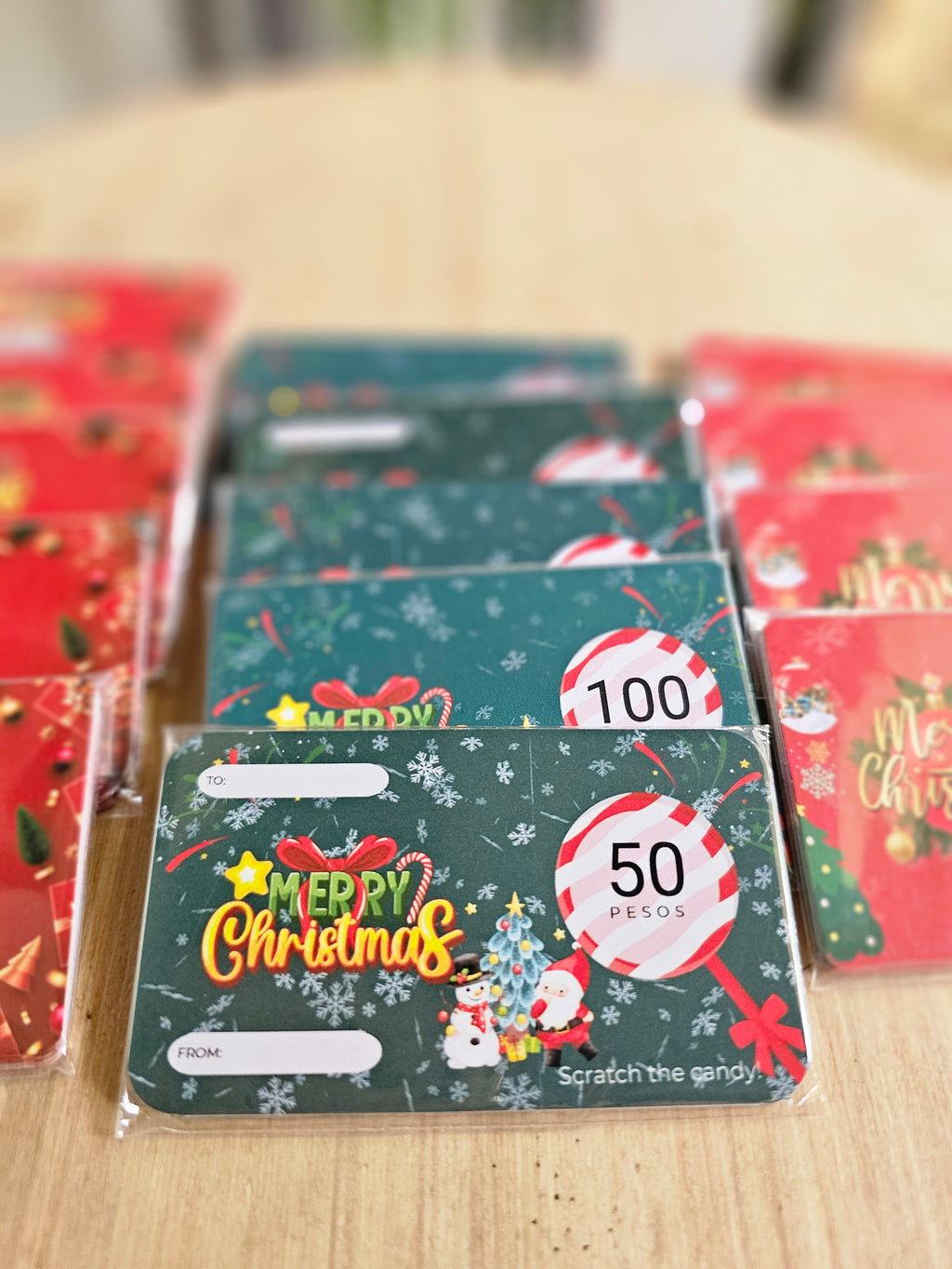 Christmas Scratch Card