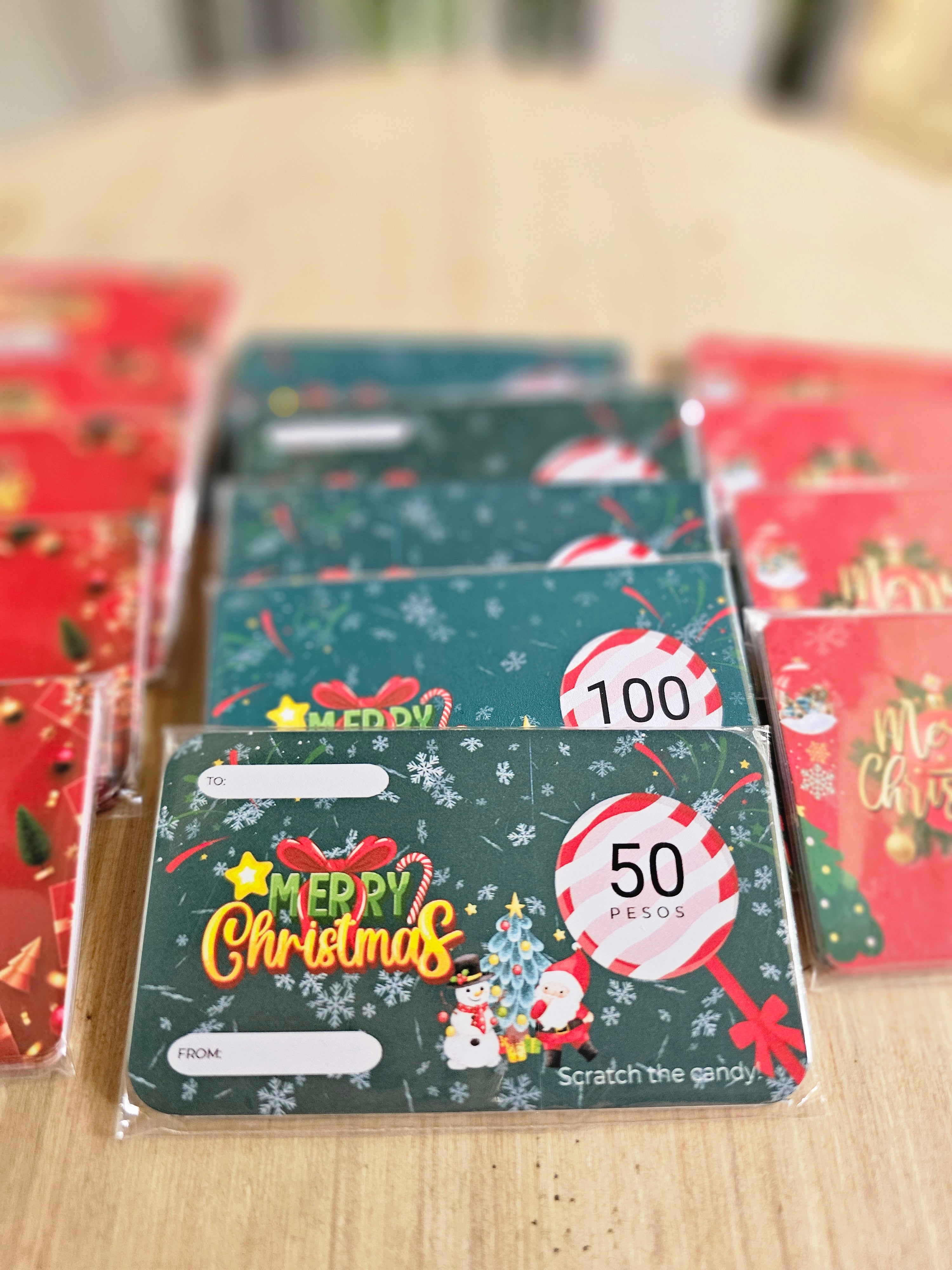 Christmas Scratch Card