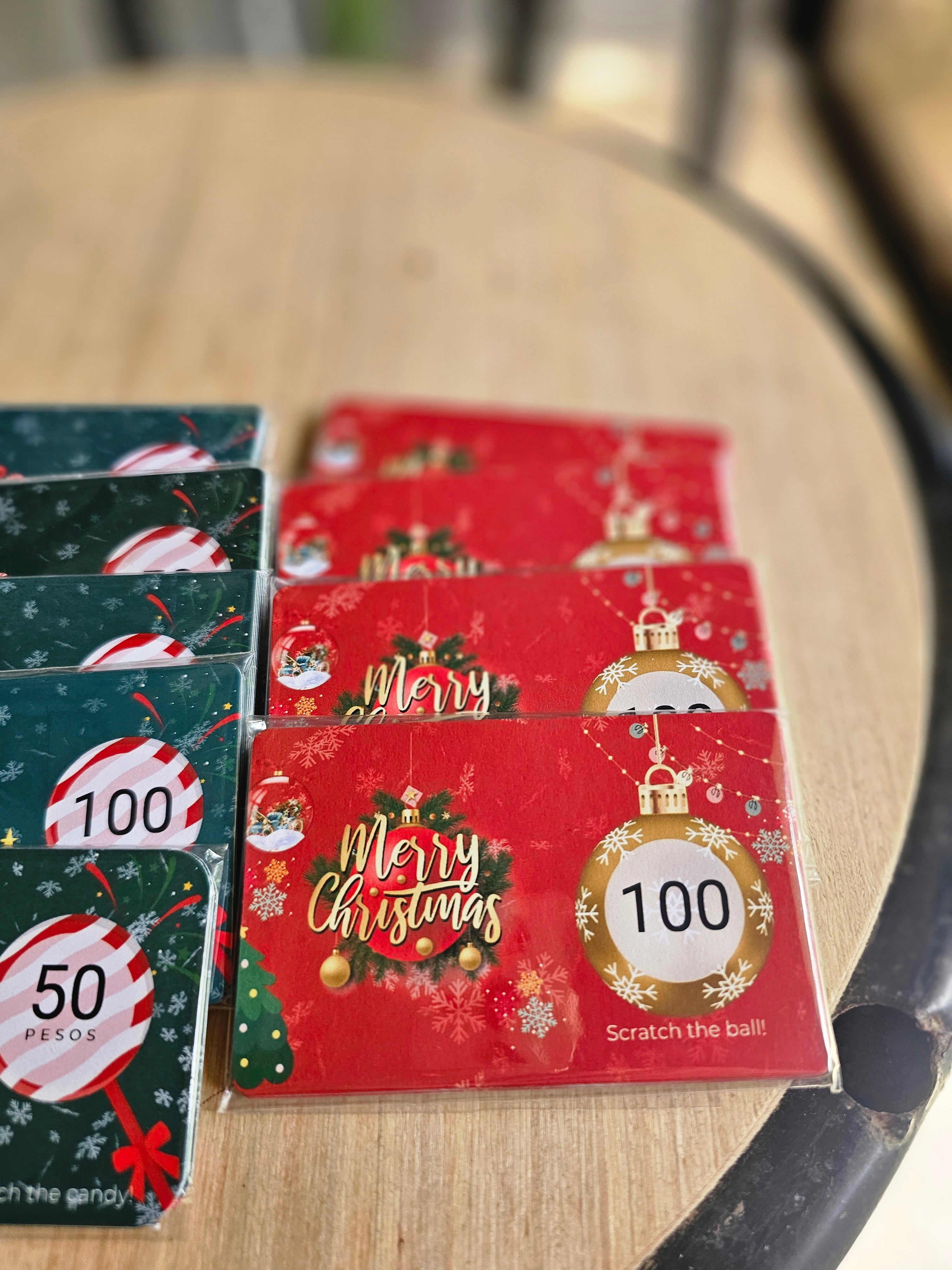 Christmas Scratch Card