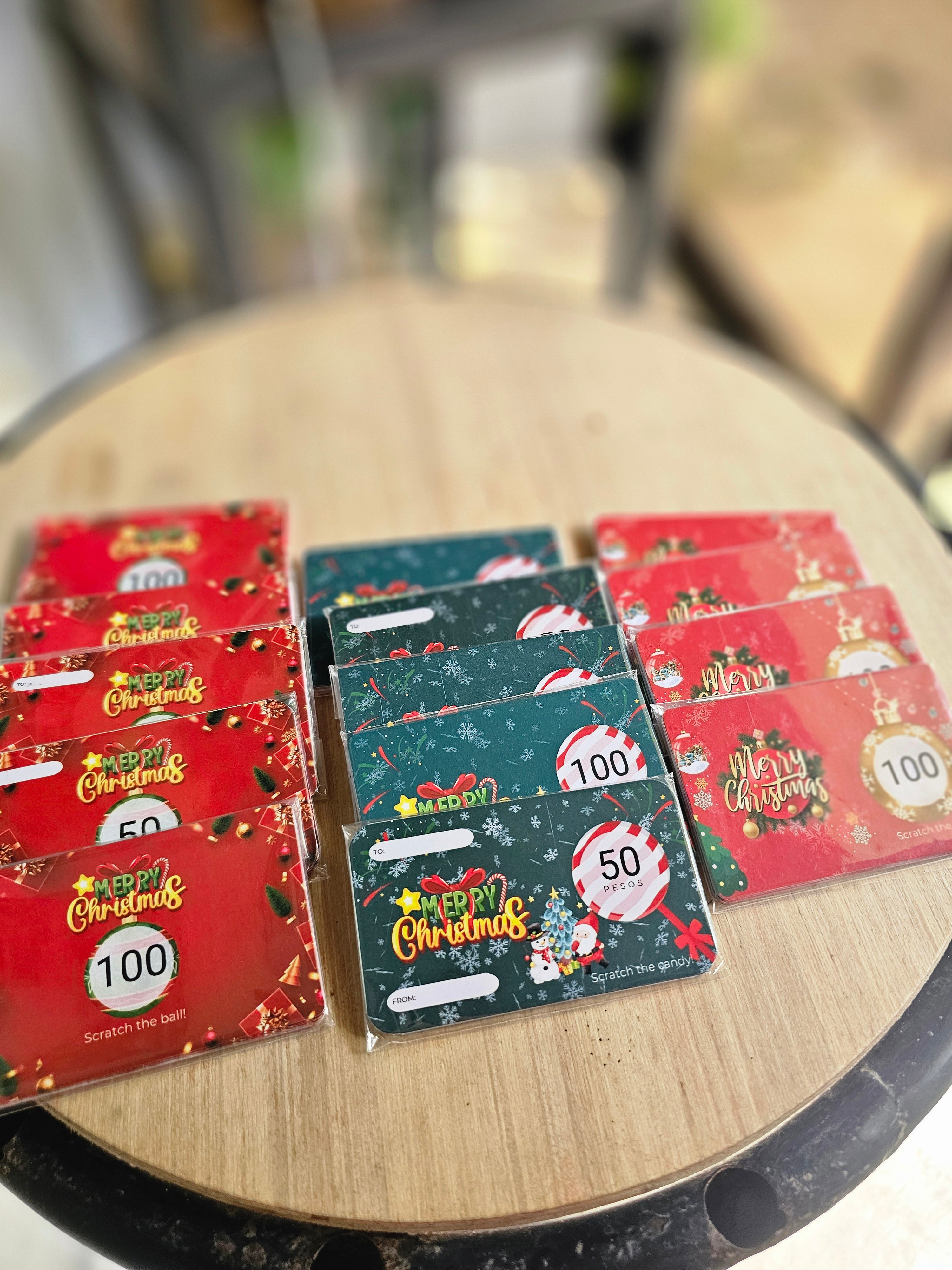 Christmas Scratch Card