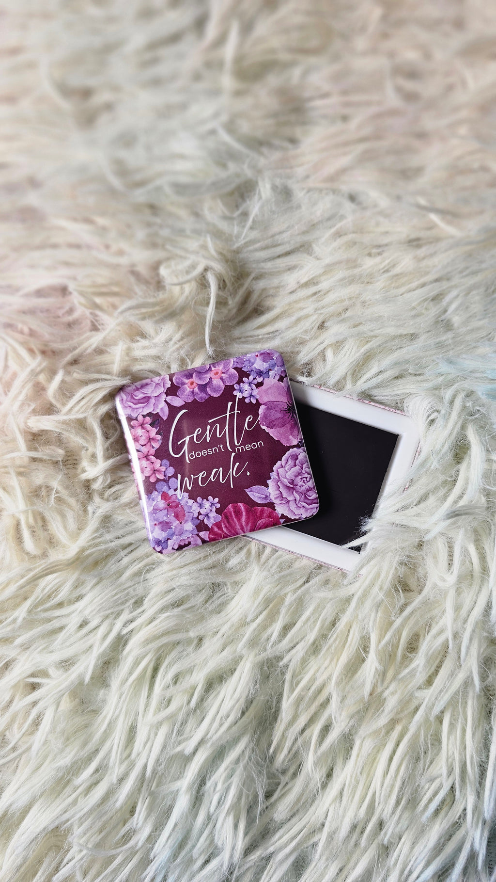 2026 Floral Square  Ref Magnets