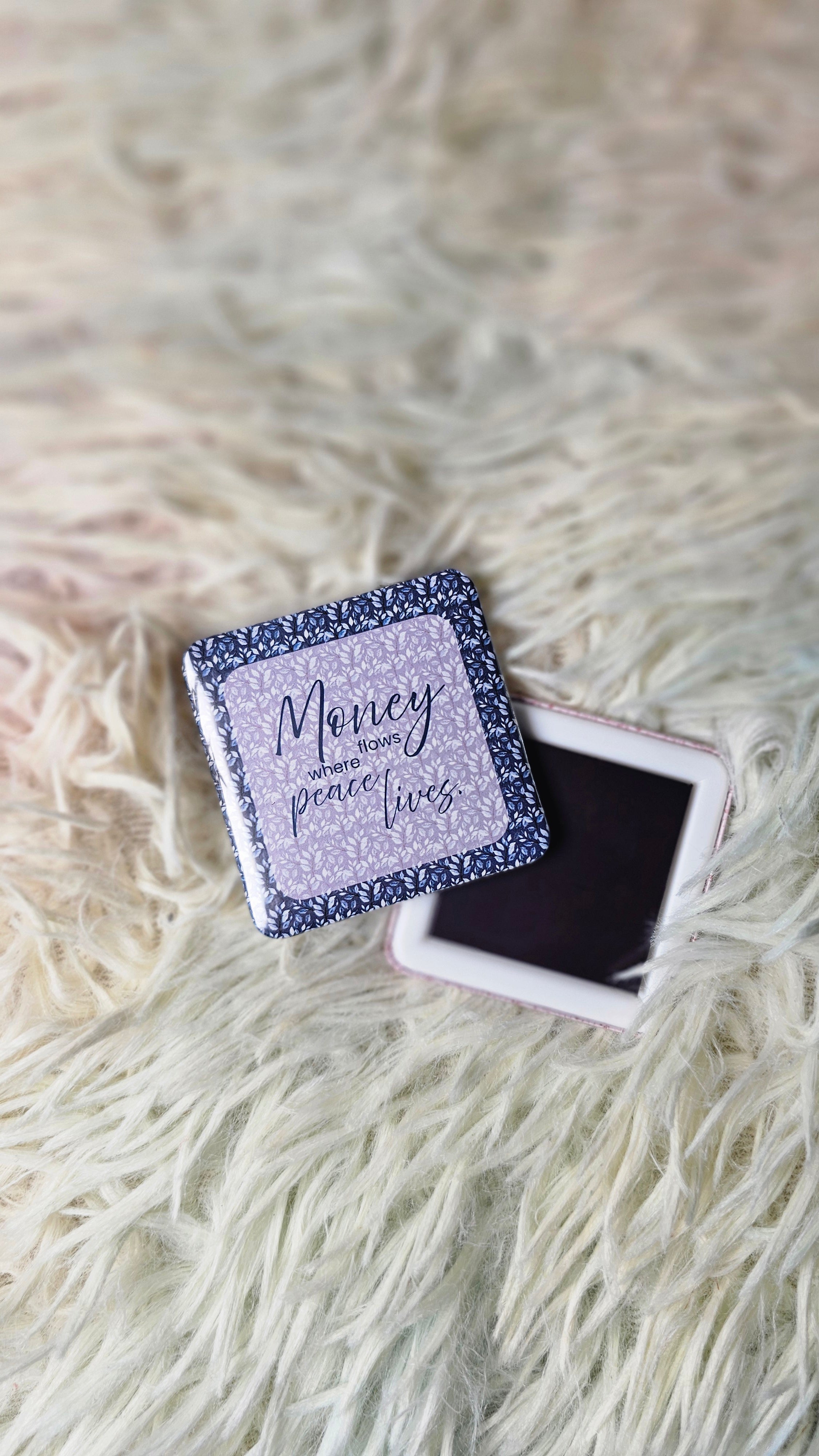 2026 Floral Square  Ref Magnets