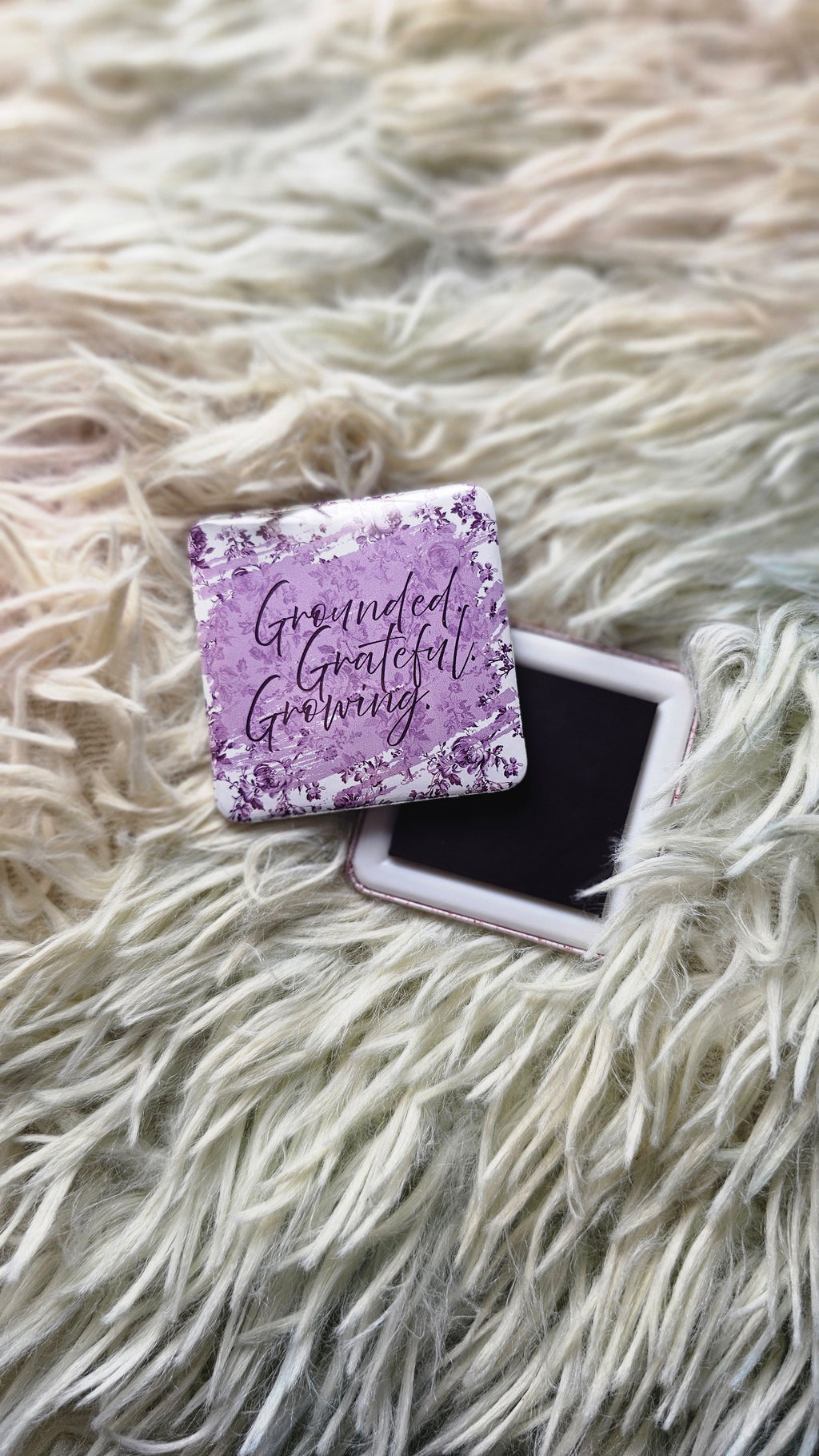 2026 Floral Square  Ref Magnets