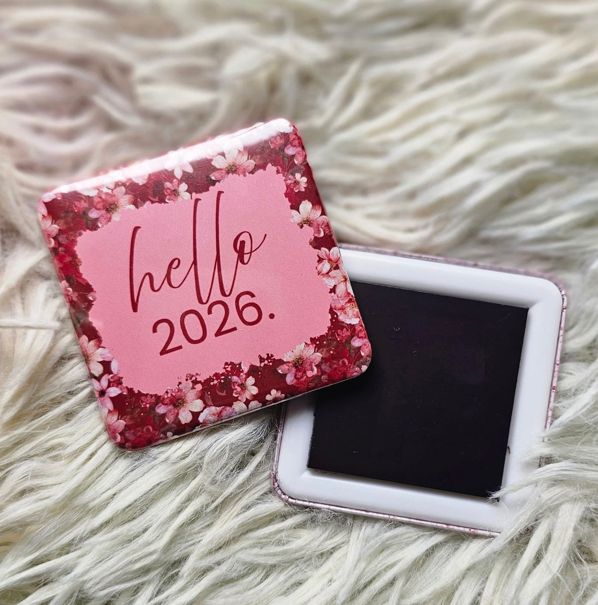 2x2 inch Square Custom Photo Magnets | Personalized Fridge Magnet Keepsake & Event Souvenir