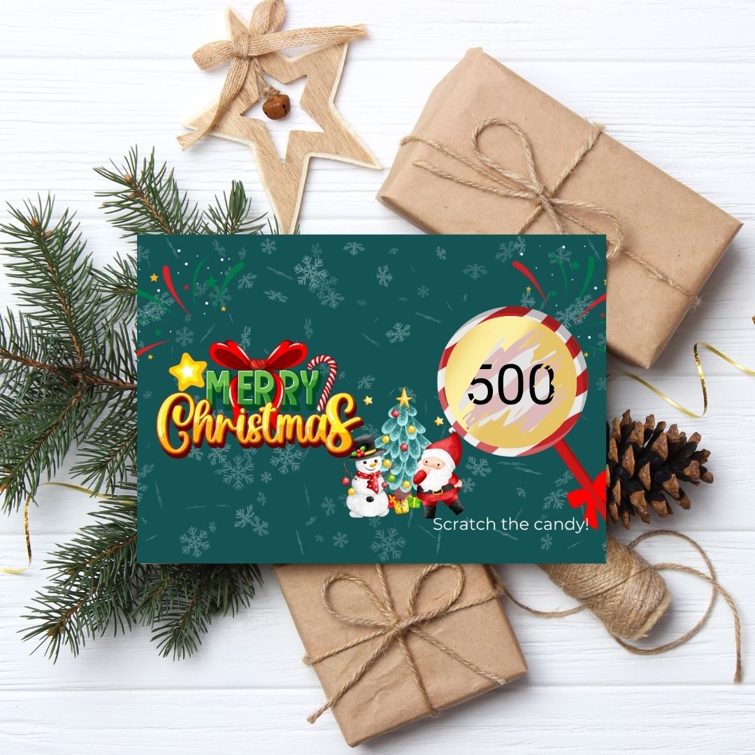 Christmas Scratch Card