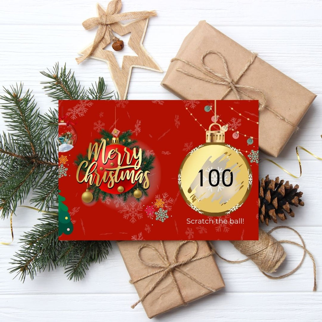 Christmas Scratch Card