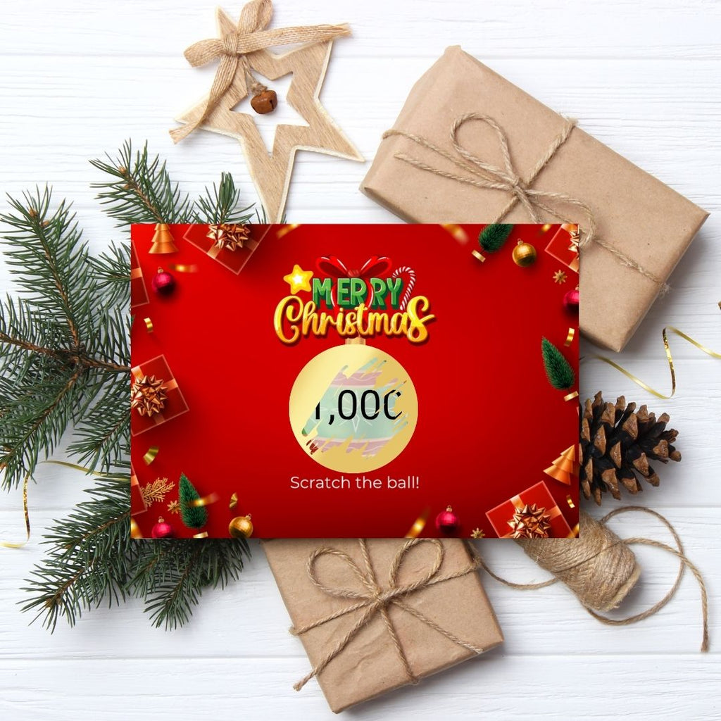 Christmas Scratch Card