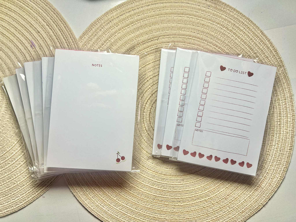 A6 Notepad Cute Tear Off Memo Pads