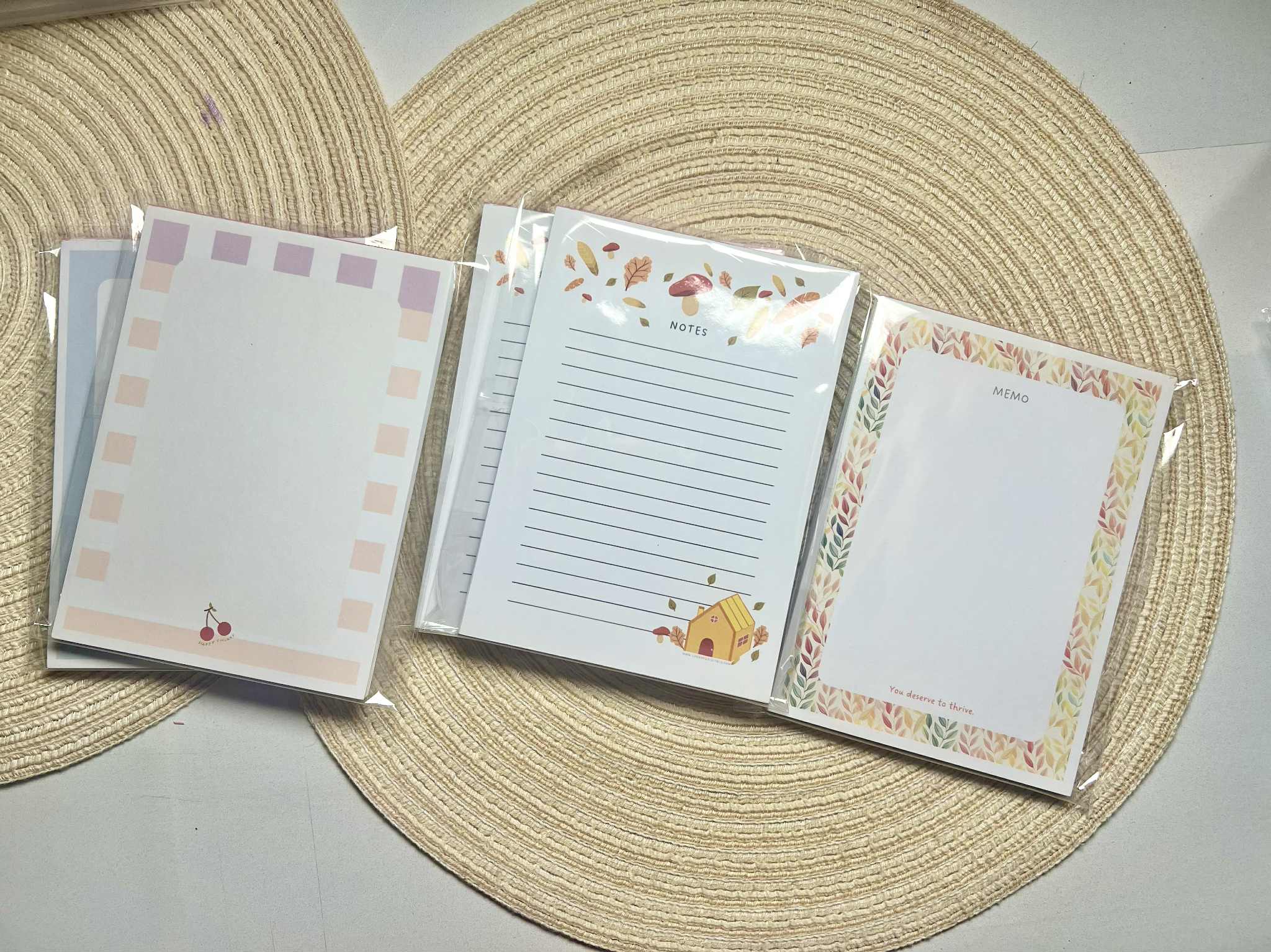 A6 Notepad Cute Tear Off Memo Pads