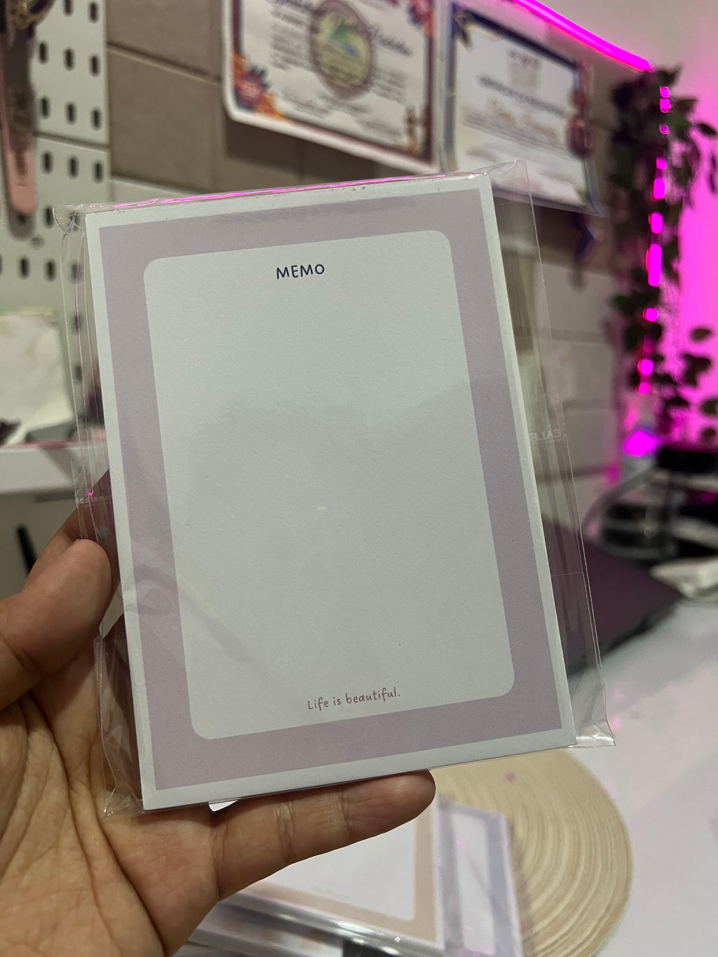 A6 Notepad Cute Tear Off Memo Pads