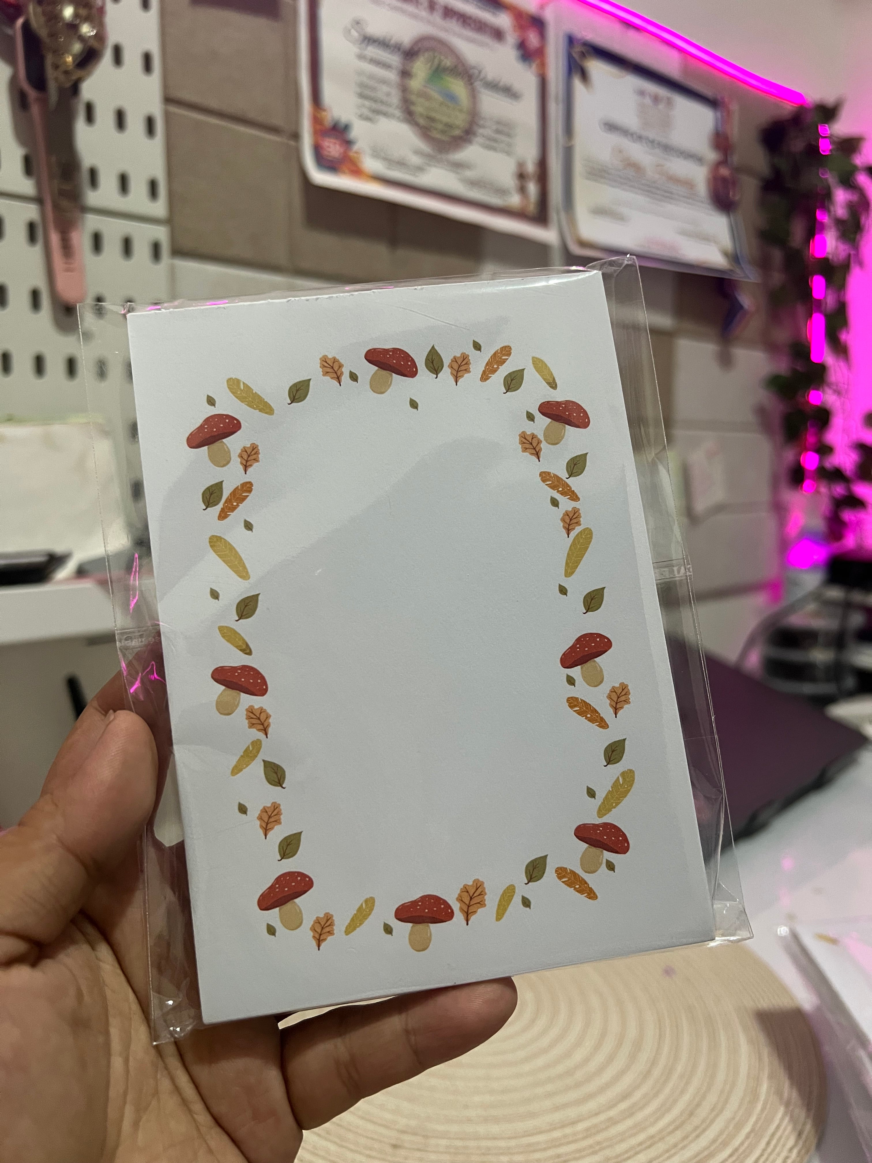 A6 Notepad Cute Tear Off Memo Pads