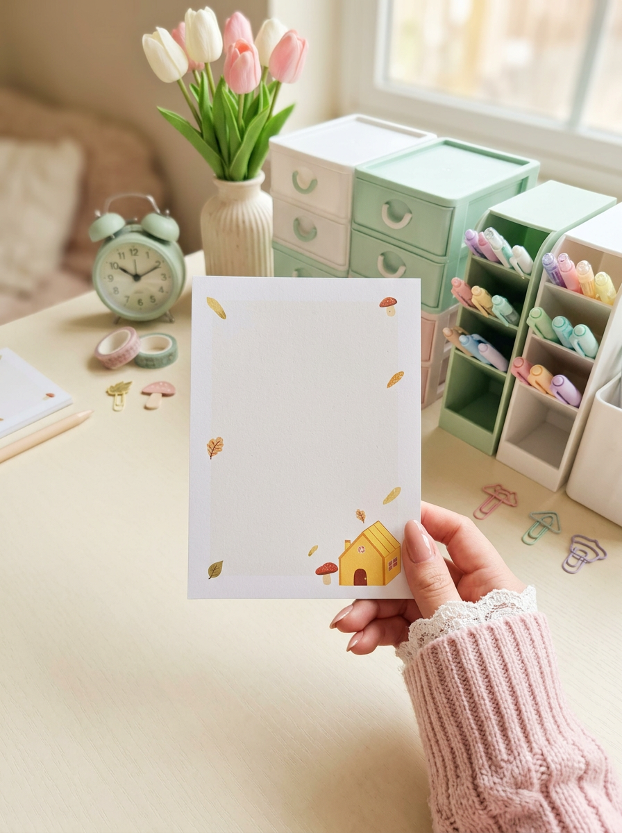 A6 Daily Task Planner Pad | Aesthetic Desktop To-Do List & Notes Notepad (Copy)