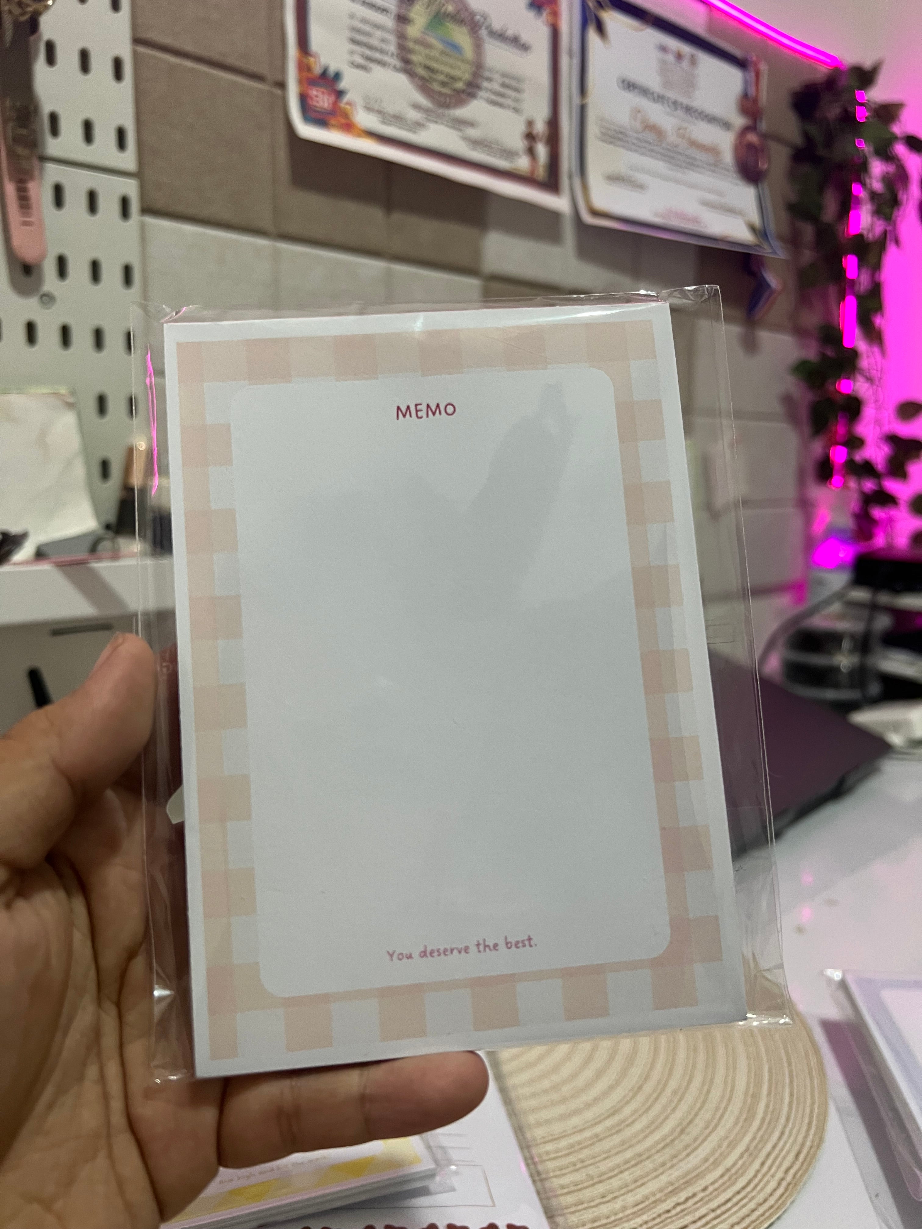 A6 Notepad Cute Tear Off Memo Pads