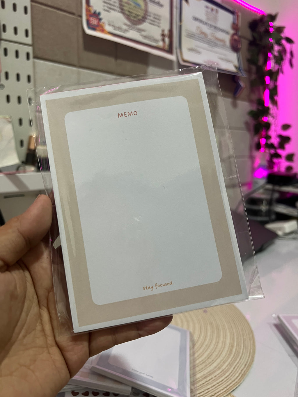 A6 Notepad Cute Tear Off Memo Pads