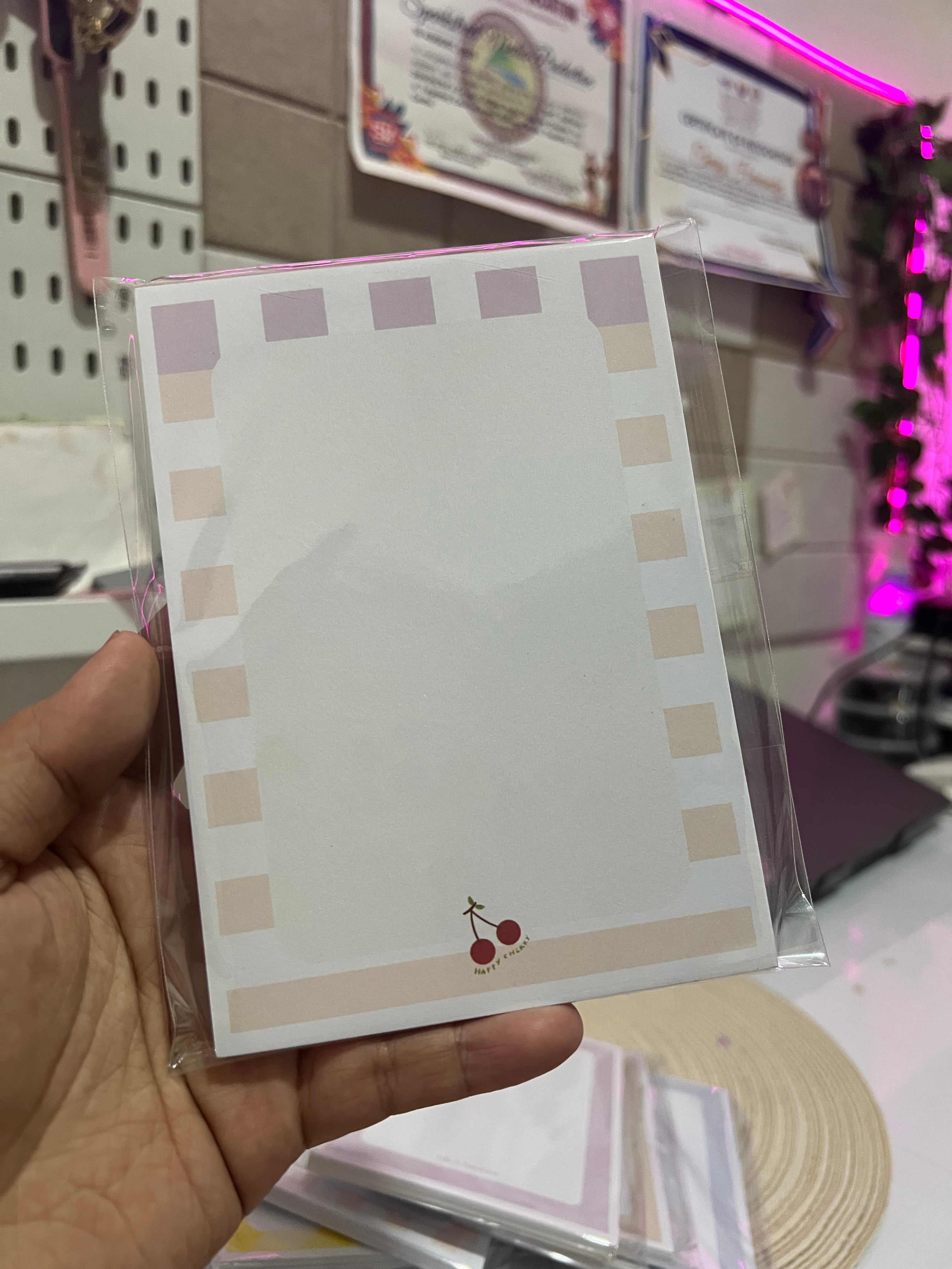 A6 Notepad Cute Tear Off Memo Pads