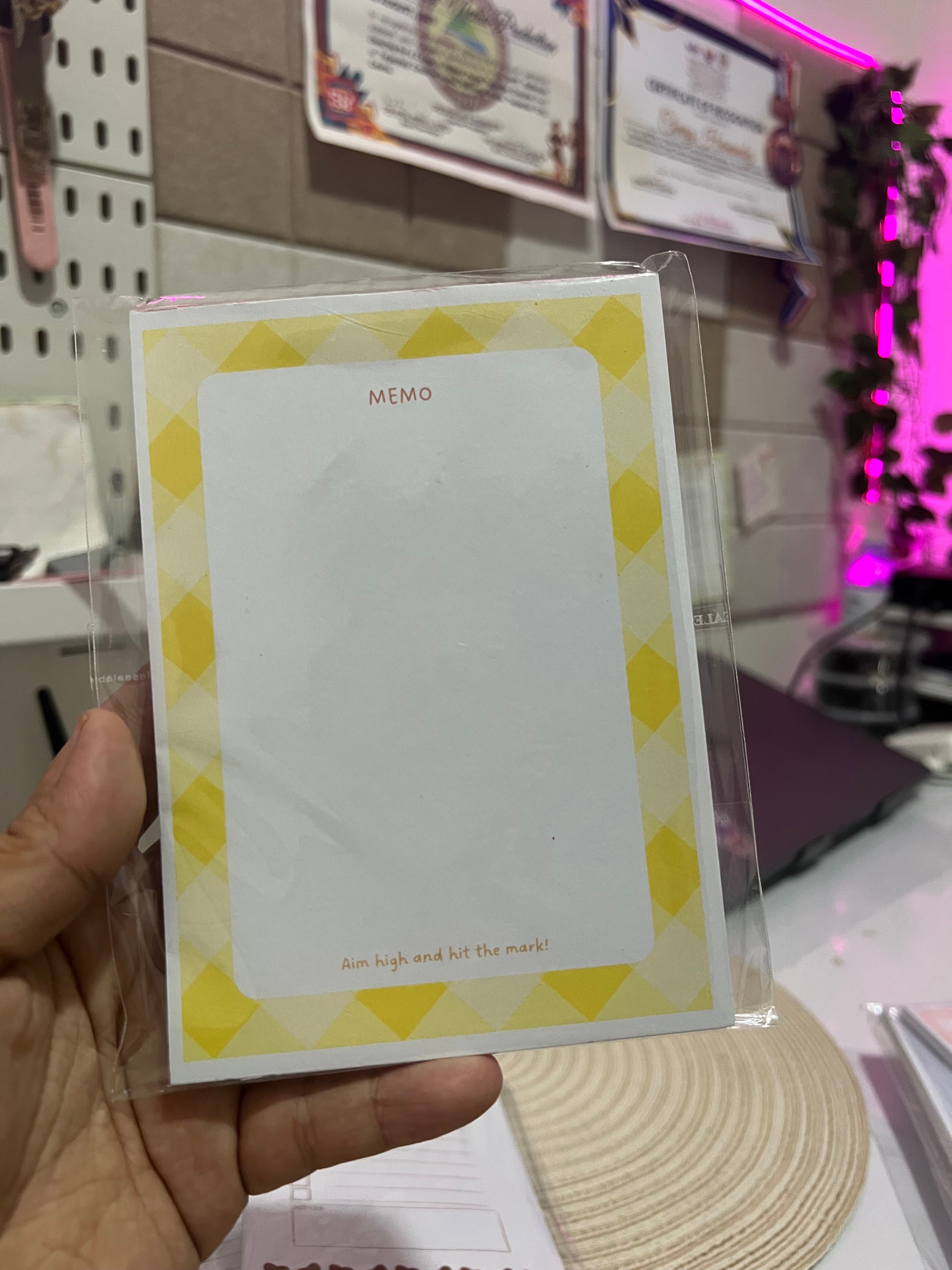 A6 Notepad Cute Tear Off Memo Pads