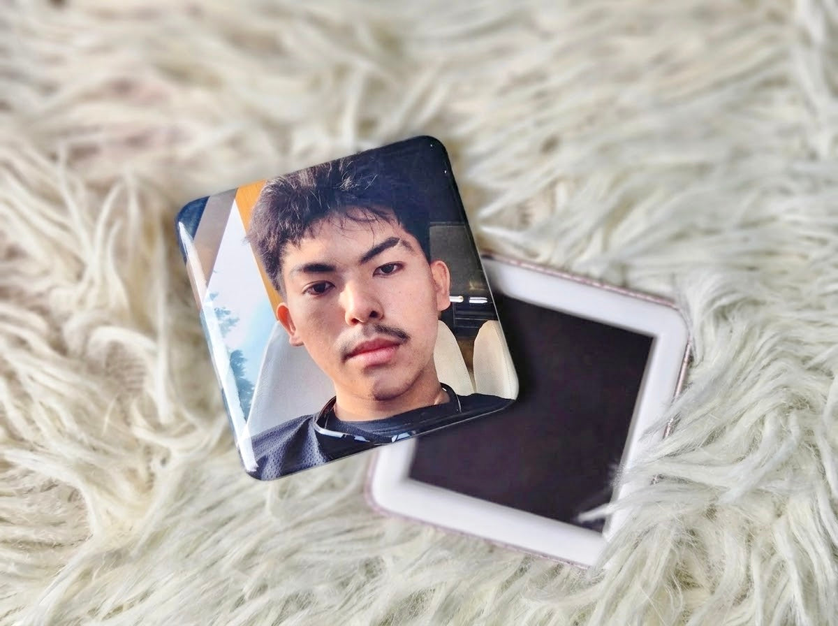 2x2 inch Square Custom Photo Magnets | Personalized Fridge Magnet Keepsake & Event Souvenir