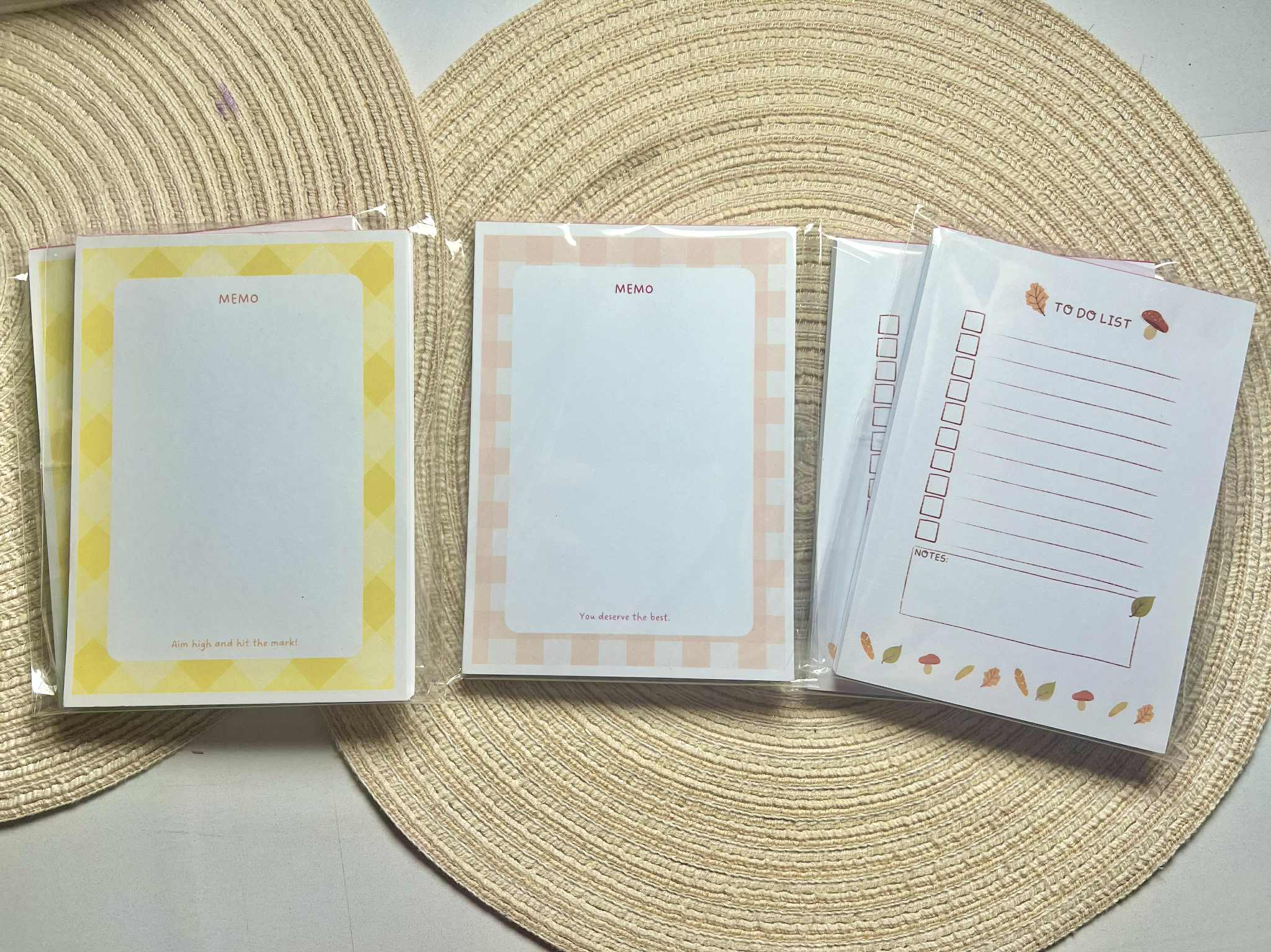 A6 Notepad Cute Tear Off Memo Pads