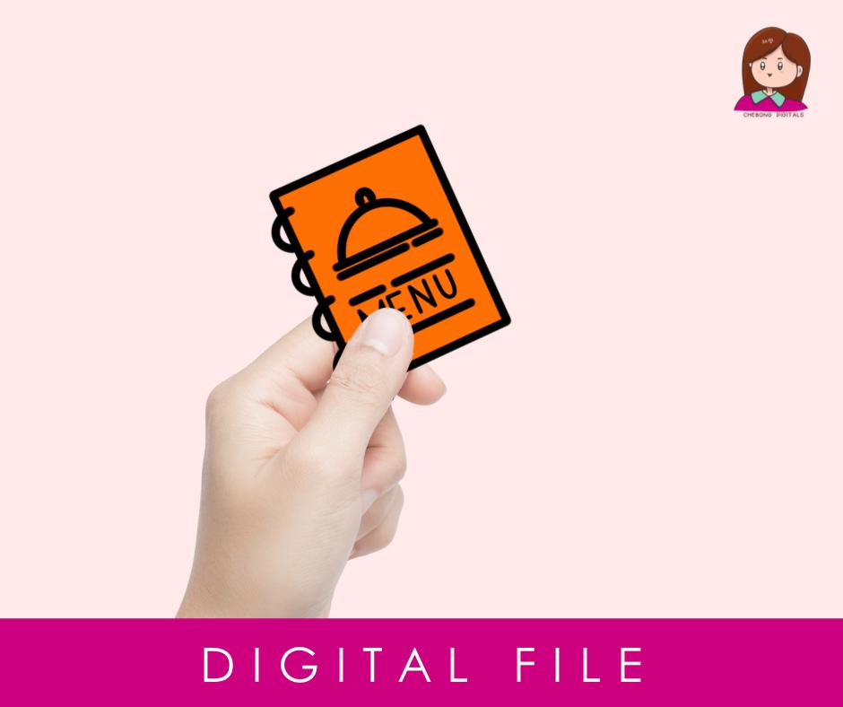 Hand-Drawn Restaurant icon Clipart PNG for Crafters and Gift Makers